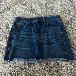 Denim Mini Skirt